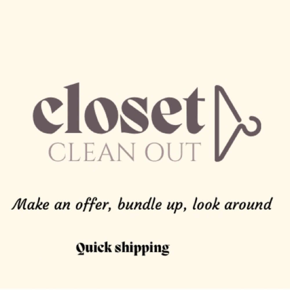Closet Clean Out. Everything must go - make your offers make your bundles. :)